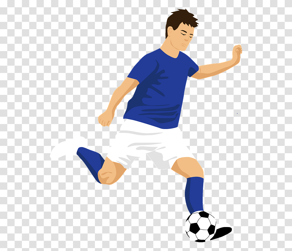 Soccer Player Clipart, Person, Human, Soccer Ball, Football Transparent Png