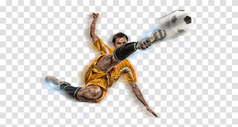 Soccer Player For Kids Soccer Player Kicking A Ball, Person, Sport, Martial Arts, People Transparent Png