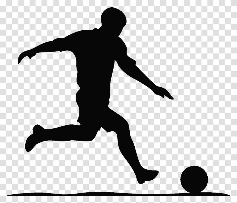 Soccer Player Free Vector, Silhouette, Person, Leisure Activities, People Transparent Png