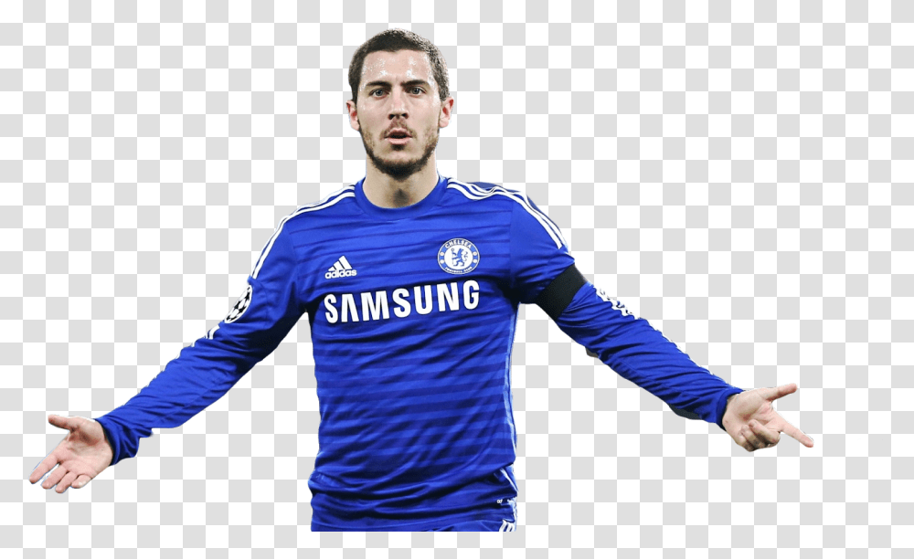 Soccer Player Hazard Hd, Apparel, Shirt, Sleeve Transparent Png