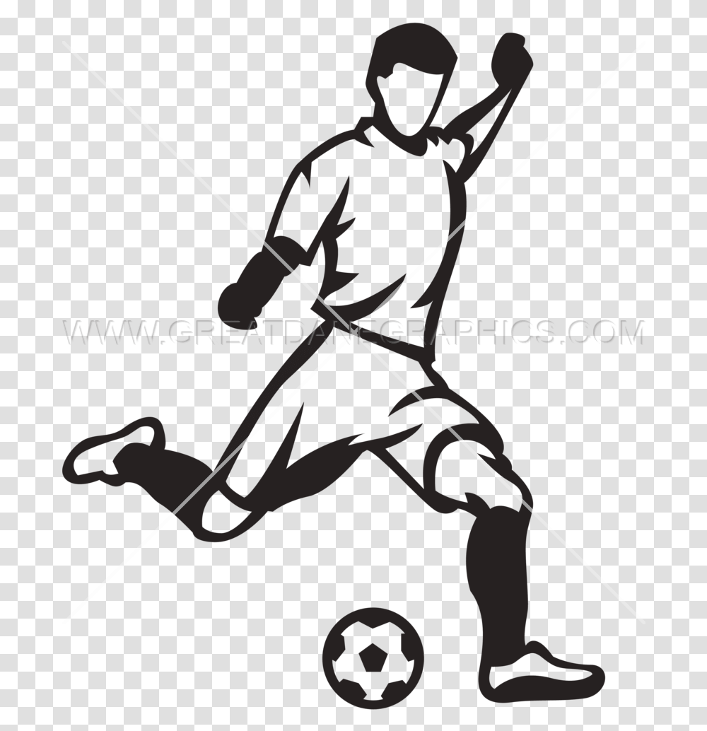 Soccer Player Kicking Ball Soccer Player Kicking A Ball, Weapon, Weaponry, Bow Transparent Png