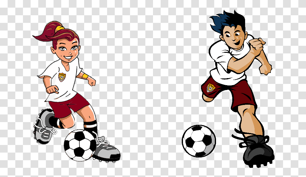 Soccer Players Cartoon, Soccer Ball, Football, Team Sport, Person Transparent Png