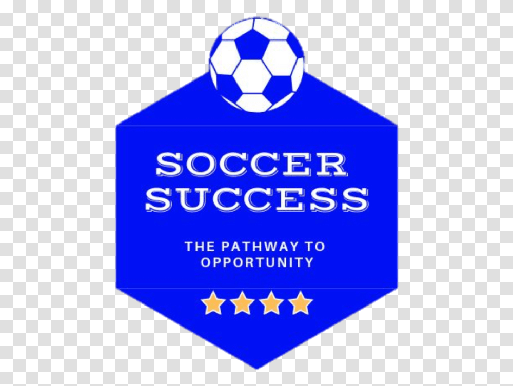 Soccer Success Usa Template Soccer Crest, Soccer Ball, Football, Team Sport, Poster Transparent Png