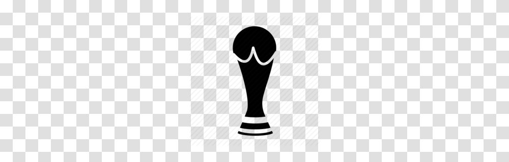 Soccer Trophy Cup Clipart, Silhouette, Scroll Transparent Png