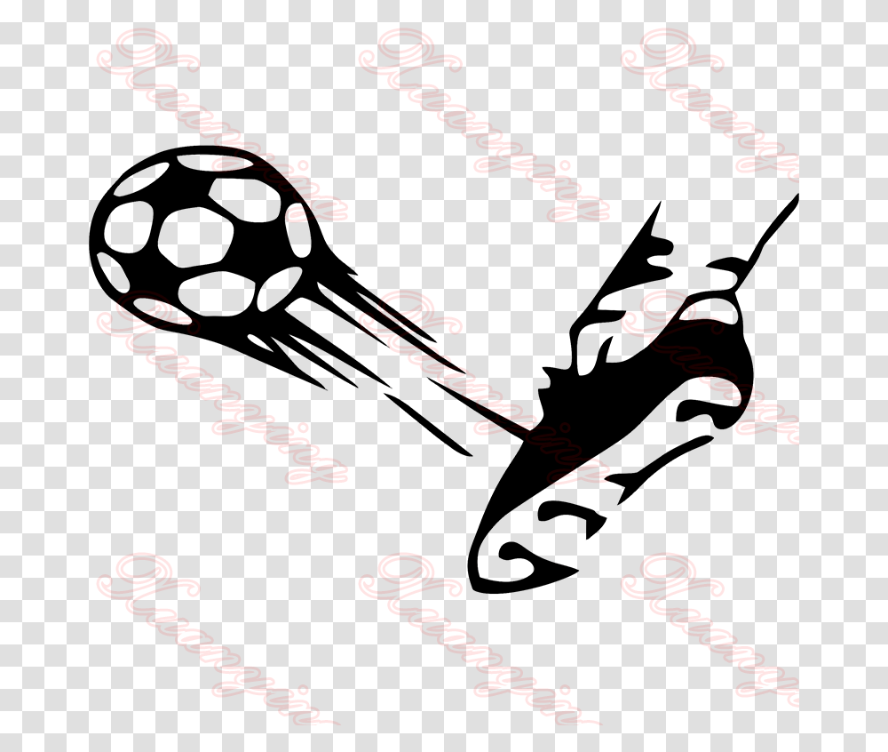 Soccerball Clipart Foot Kicking A Soccer Ball, Number, Alphabet Transparent Png