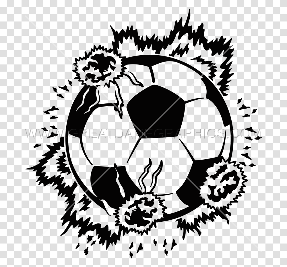 Soccerball Drawing Soccer Art Illustration, Green, Plant Transparent Png