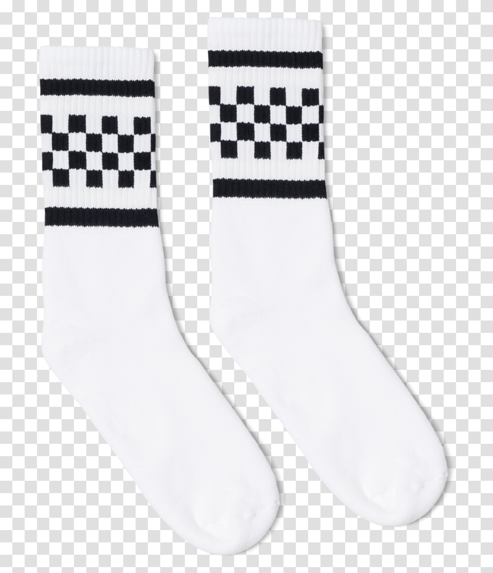 Socco Skate Socks Red Checkered Socks, Apparel, Shoe, Footwear Transparent Png