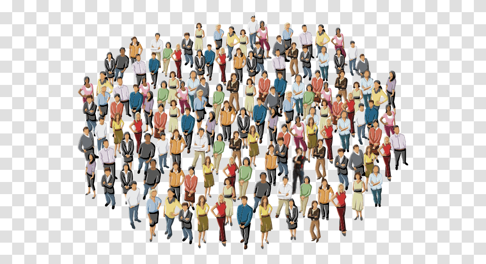 Sociable People Clipart Big Pictures Hd Crowd, Audience, Person, Human, Lecture Transparent Png