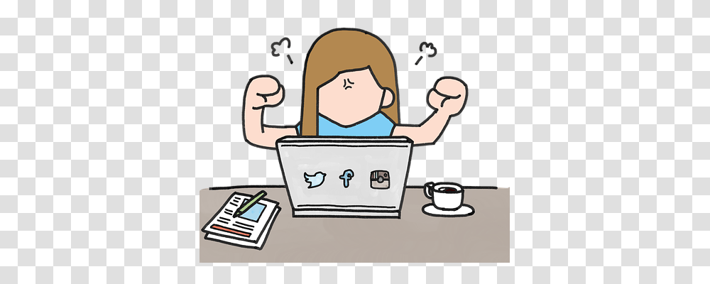 Social Person, Coffee Cup, Female Transparent Png