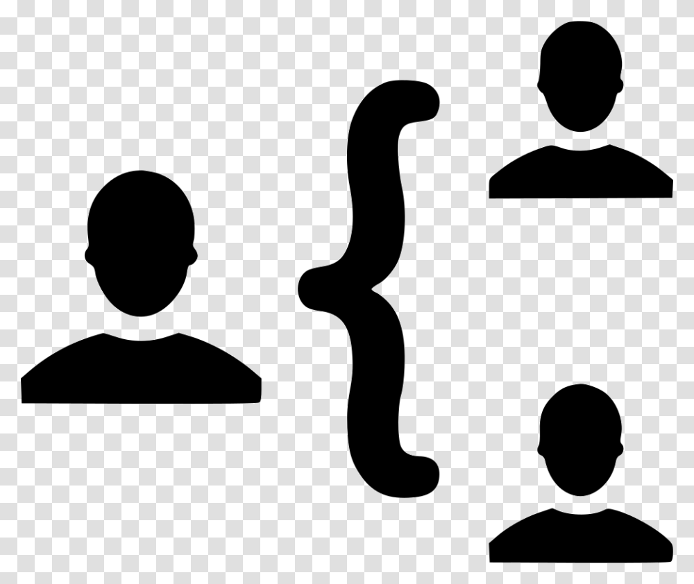 Social Connections Hierarchy Relations Structure Social Structure Clipart Black And White, Audience, Crowd, Silhouette Transparent Png