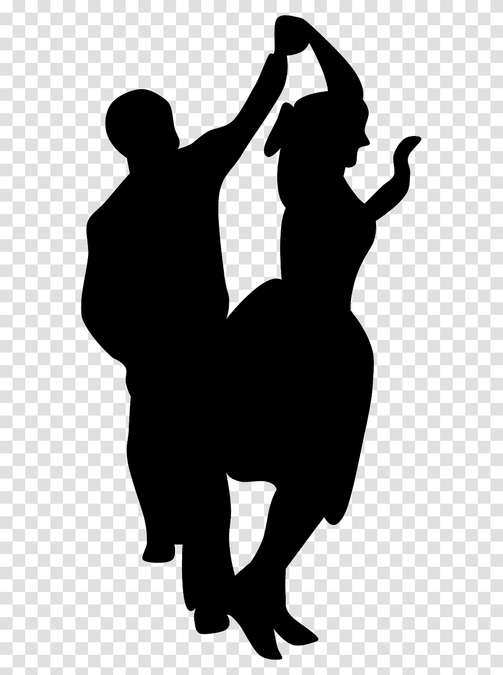 Social Dance Night, Silhouette, Person, Leisure Activities, People Transparent Png