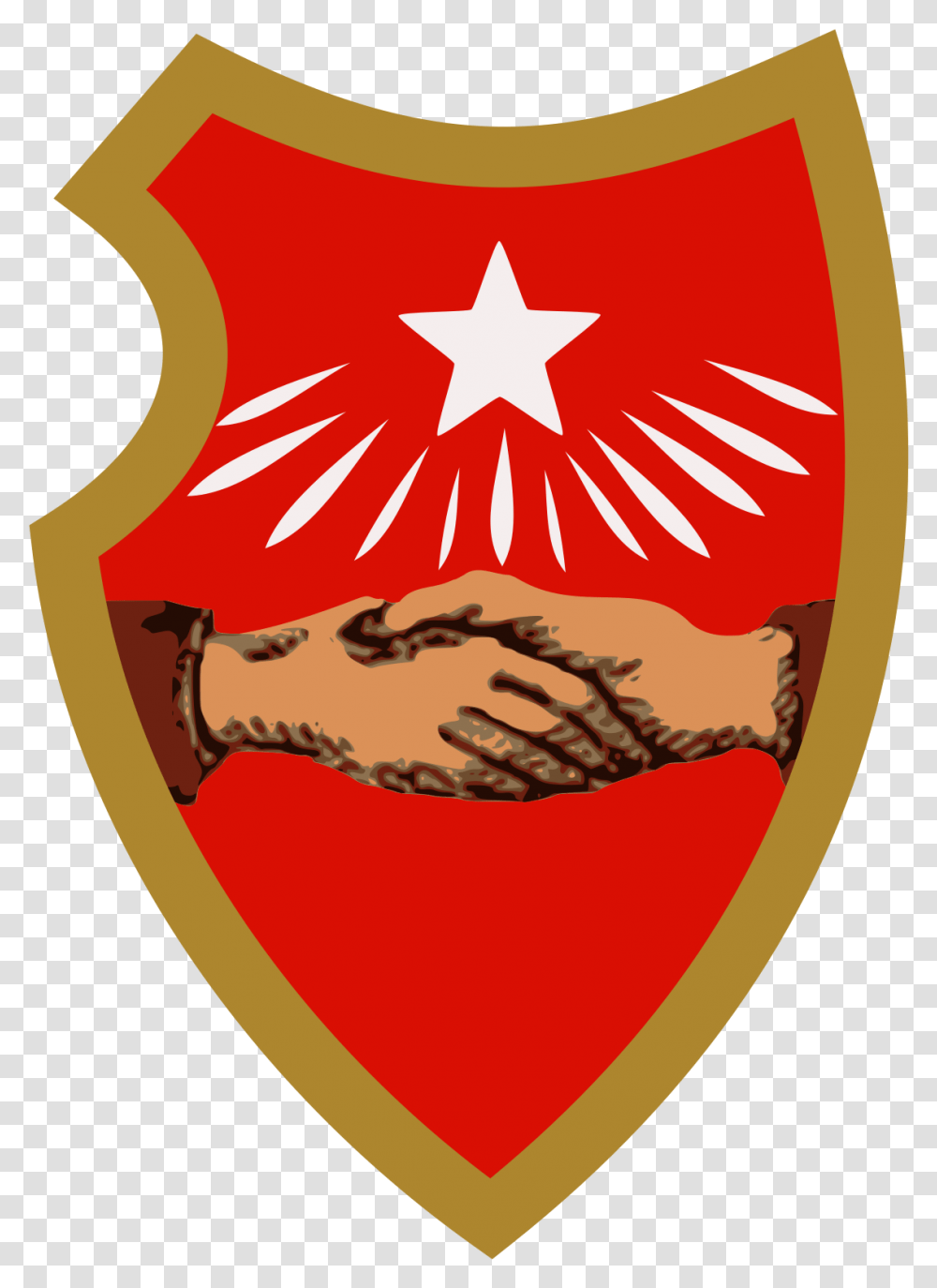 Social Democratic Party Of Germany Symbol, Armor, Shield, Hand, Logo Transparent Png