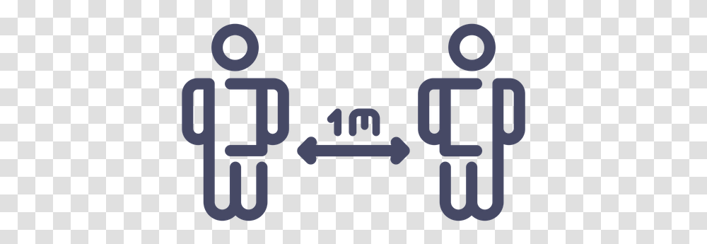 Social Distancing Icon Of Line Style Ibirapuera Park, Text, Number, Symbol, Alphabet Transparent Png