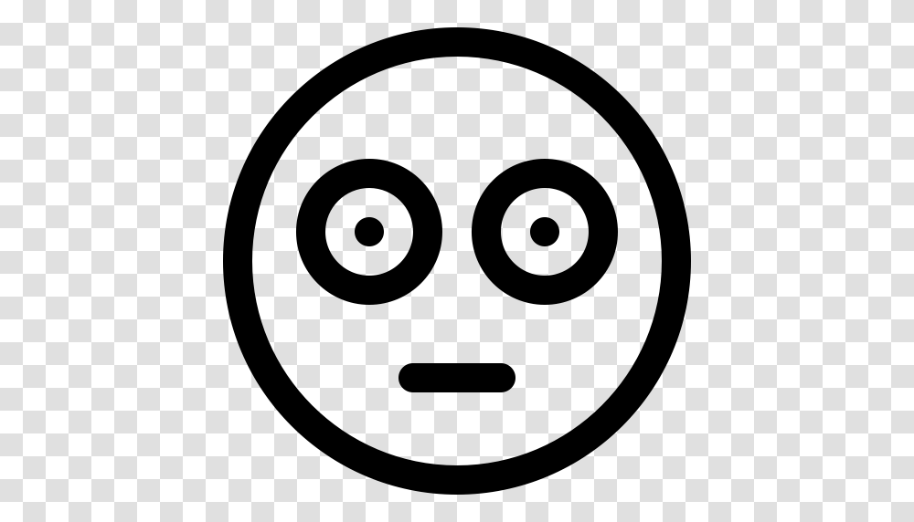 Social Emoji Shocked Icon With And Vector Format For Free, Gray, World Of Warcraft Transparent Png