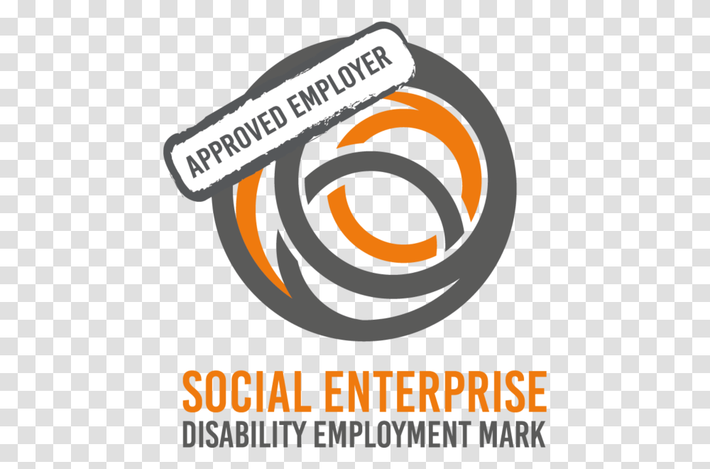 Social Enterprise Disability Employment Mark Product Red, Alphabet, Label, Poster Transparent Png
