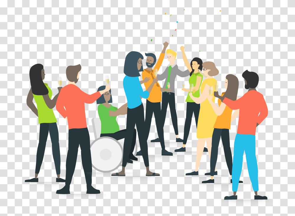 Social Group Hd Download Social Group, Person, Crowd, People, Audience Transparent Png