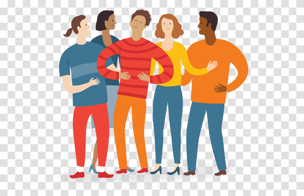 Social Group, People, Person, Family, Standing Transparent Png