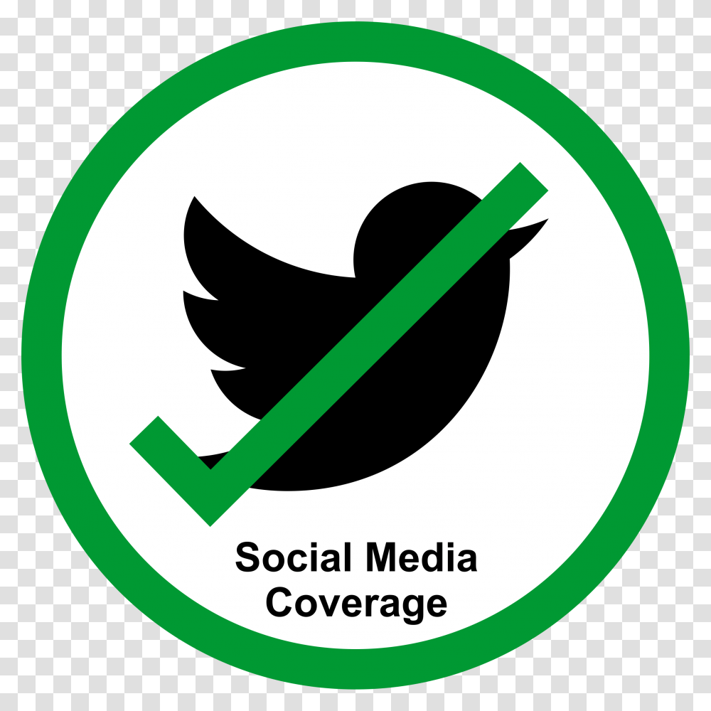 Social Media Allowed Logo Of Computer Application, Trademark, Animal, Emblem Transparent Png
