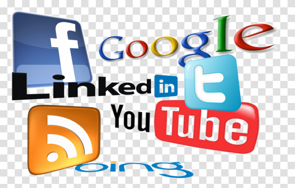 Social Media Background, Logo Transparent Png