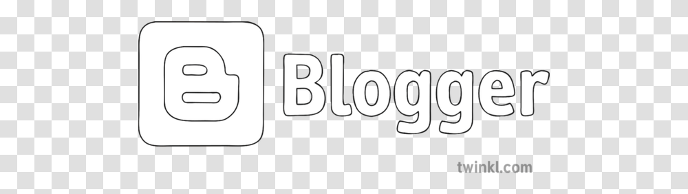 Social Media Blogger Logo Black And Vertical, Word, Text, Alphabet, Symbol Transparent Png