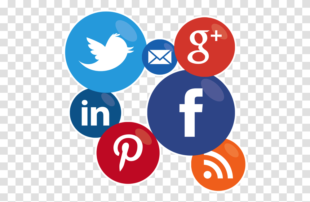 Social Media Circle, Number, Logo Transparent Png