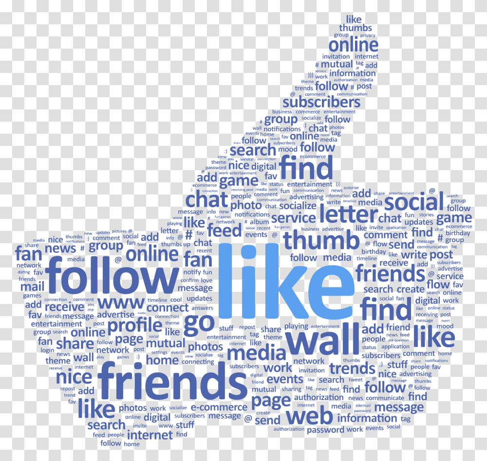 Social Media Followers, Poster, Advertisement, Word Transparent Png