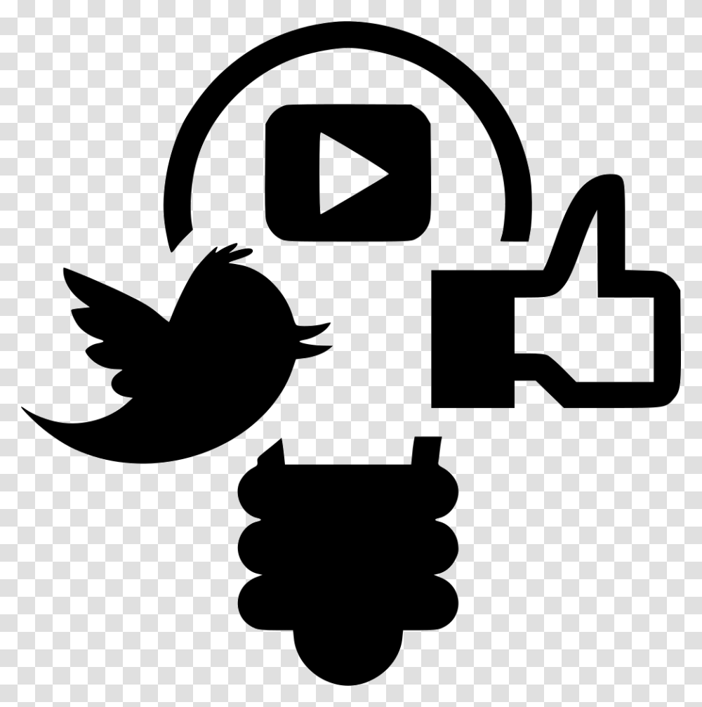 Social Media Graphics Twitter Logo, Stencil, Silhouette, Bird, Animal Transparent Png