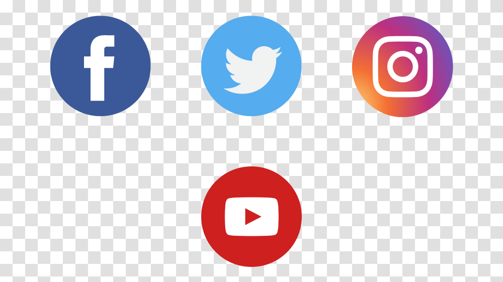 Social Media Icons 4 Social Media Icons, Moon, Light, Flare Transparent Png