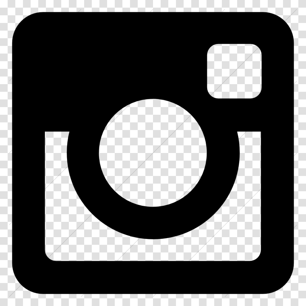 Social Media Icons Black Instagram Instagram Icon Dark Blue, Gray, World Of Warcraft Transparent Png