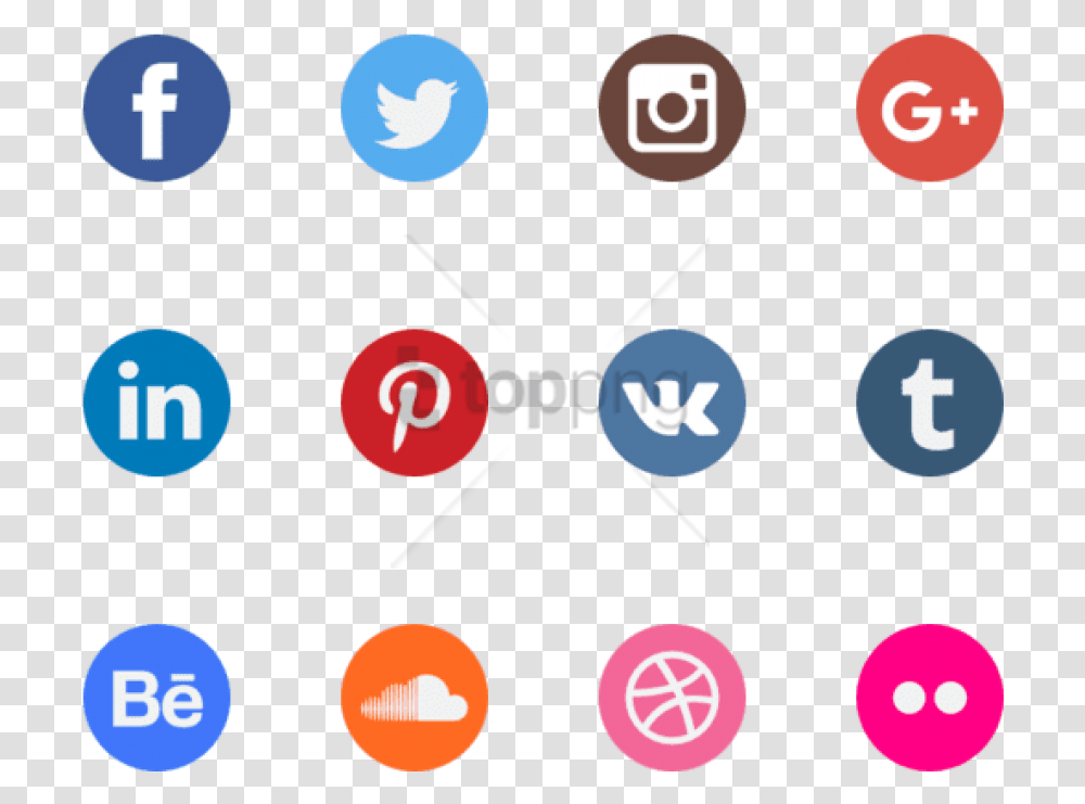 Social Media Icons Images Background Format Social Media Icons, Number, Pattern Transparent Png