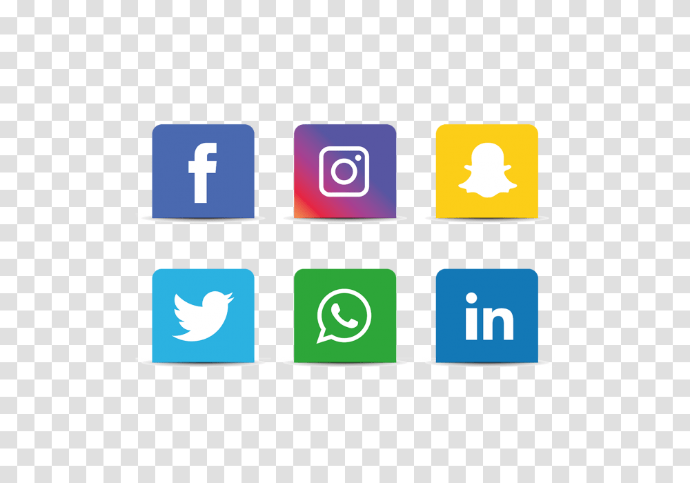 Social Media Icons Set Facebook Instagram Whatsapp Social, Number, Alphabet Transparent Png