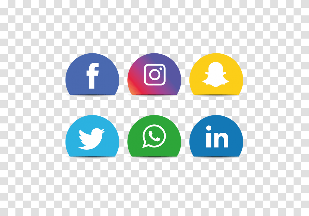 Social Media Icons Set Facebook Instagram Whatsapp Social, Number, Security Transparent Png