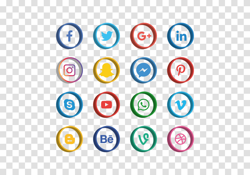 Social Media Icons Set Facebook Instagram Whatsapp Social, Number, Sign Transparent Png