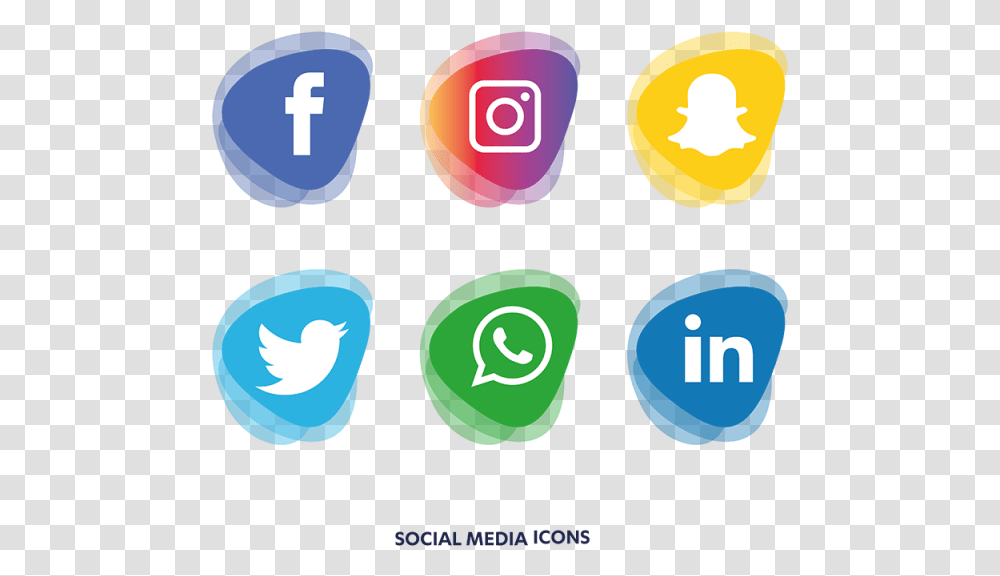 Social Media Icons Set Vector Facebook Icon, Number, Alphabet Transparent Png