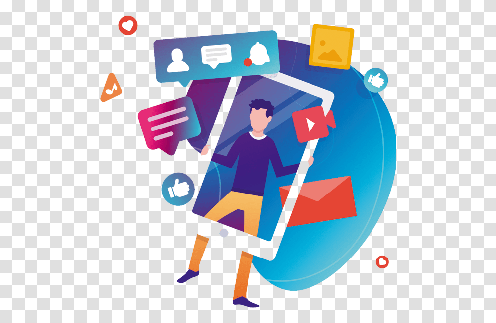 Social Media Icons Vector Social Media Marketing, Person, Leisure Activities Transparent Png