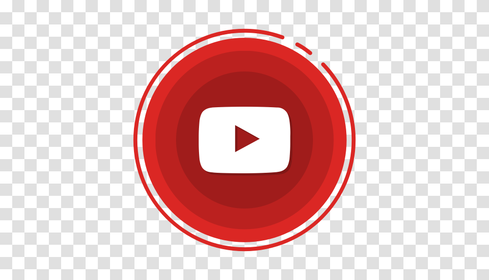 Social Media Icons Youtube Icon, Label, Bowl Transparent Png