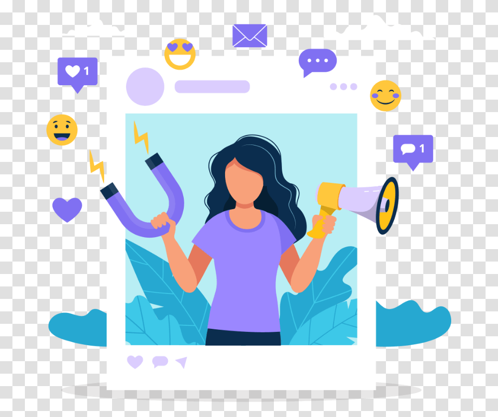 Social Media Influencer Icon, Person, Poster, Advertisement Transparent Png
