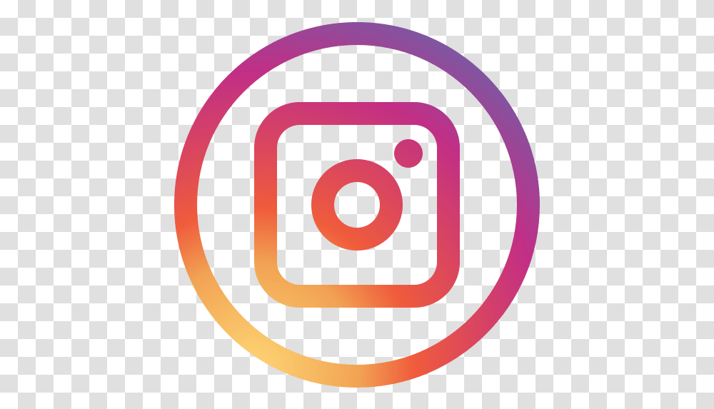 Social Media Instagram Circle Free Instagram Thumbnail, Symbol, Spiral, Text, Logo Transparent Png