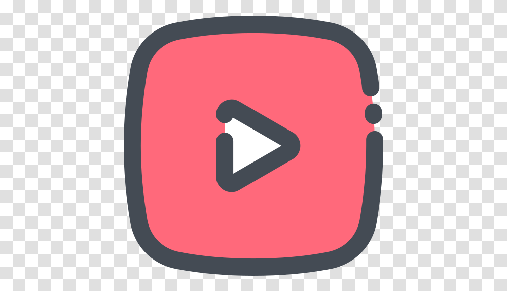 Social Media Logo Youtube Free Icon Clip Art, First Aid, Text, Alphabet, Symbol Transparent Png