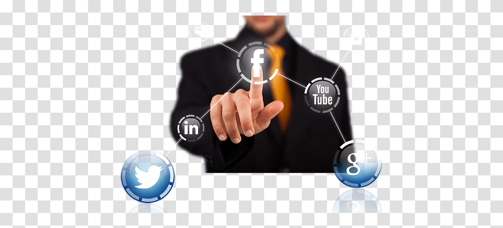 Social Media Marketing Circle, Person, Human, Hand, Light Transparent Png