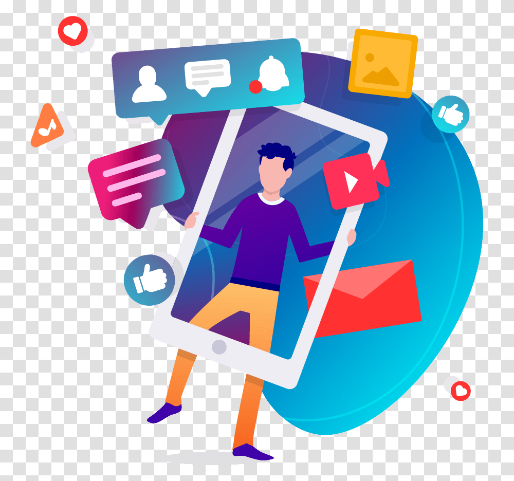 Social Media Marketing, Person, People Transparent Png