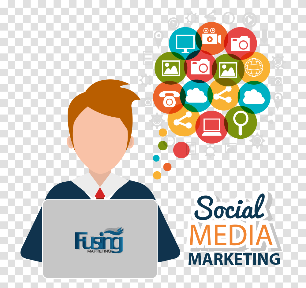 Social Media Marketing Social Media Marketing Vector, Person Transparent Png