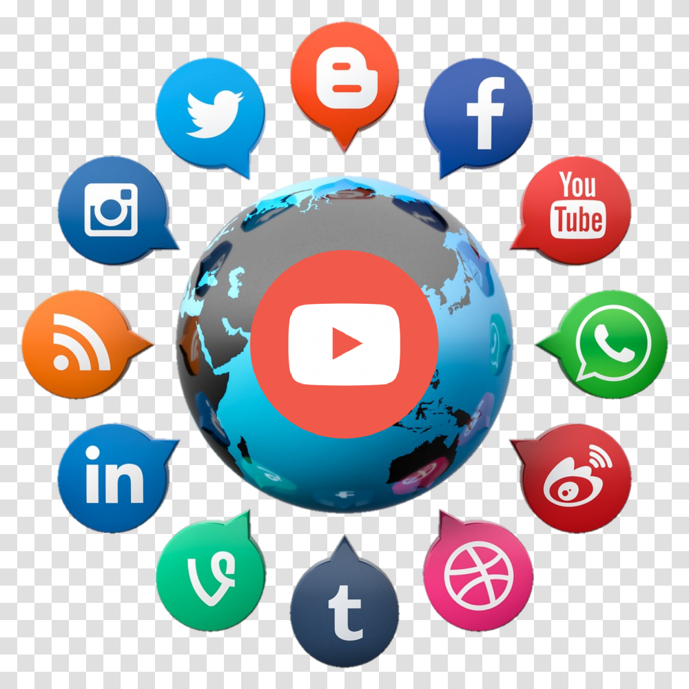 Social Media Marketing Social Networking Service Connectivity In Social Media, Number, Sphere Transparent Png