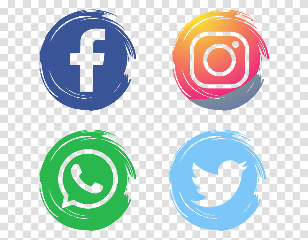Social Media Network Facebook Free Vector Graphic On Pixabay Logo Facebook E Instagram, Symbol, Text, Spiral, Trademark Transparent Png