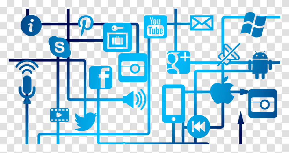 Social Media Network Icons, Number, Alphabet Transparent Png