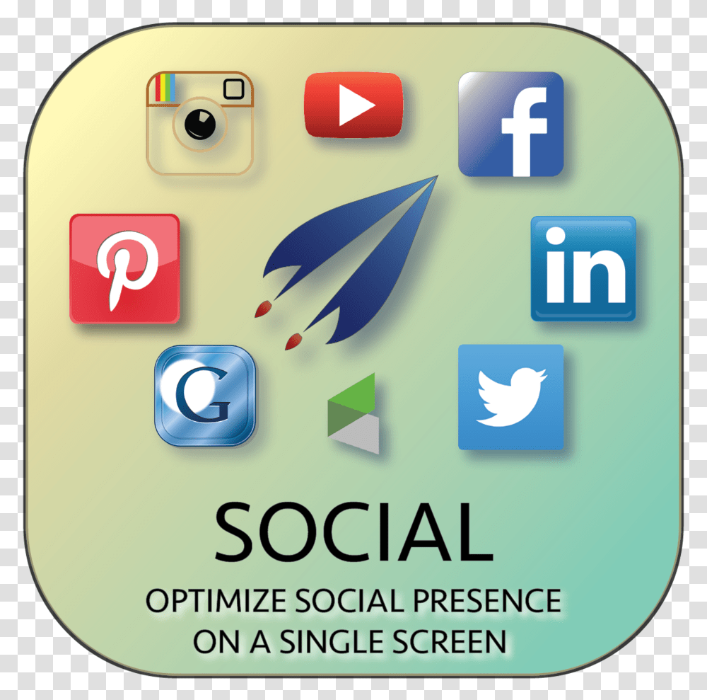 Social Media Pad Logo Graphic Design, Word Transparent Png