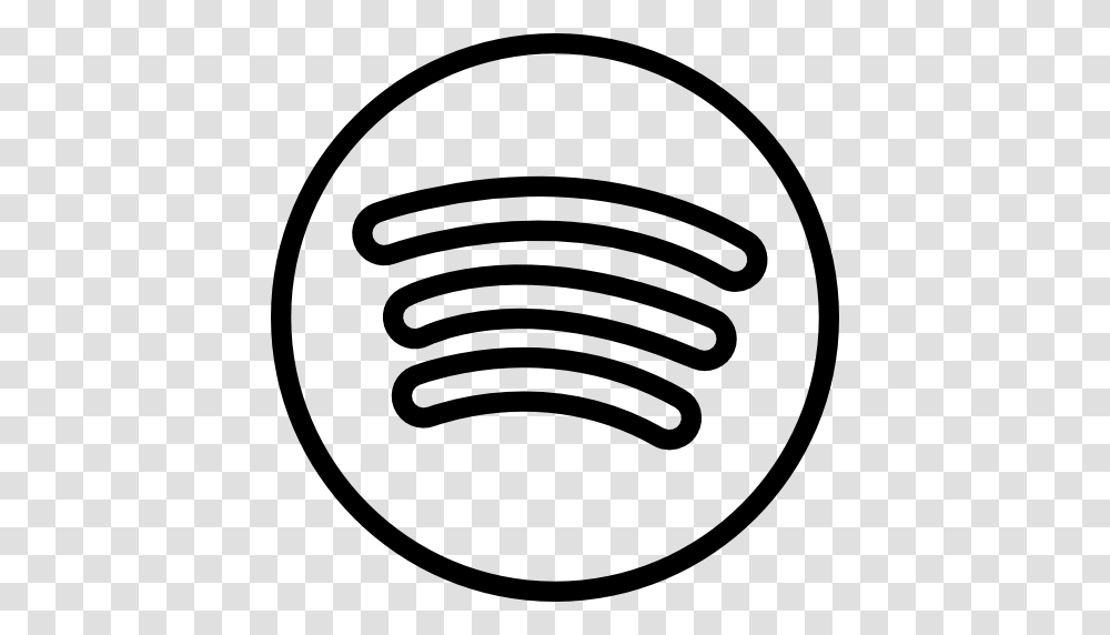 Social Media Spotify Flat Icon, Logo, Trademark, Rug Transparent Png