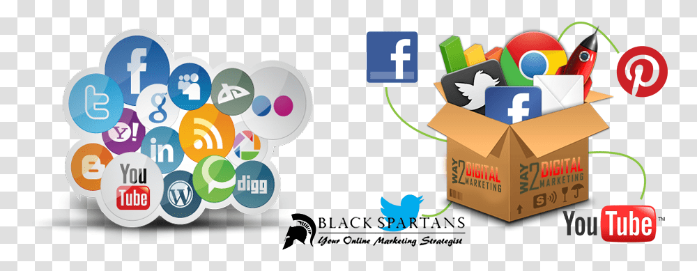 Social Media Strategy Icon, Carton, Box, Cardboard Transparent Png