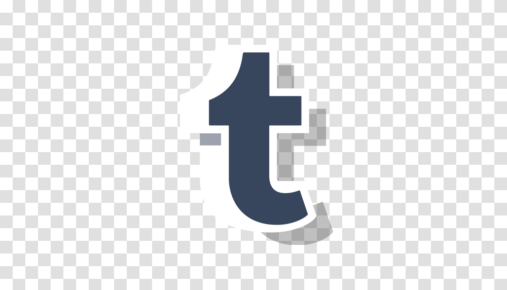 Social Media Tumblr Black Icon, Logo, Trademark Transparent Png