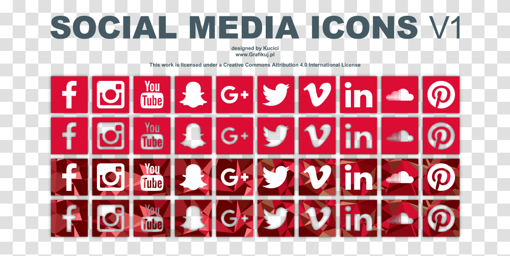 Social Media Vector Icons Set V1 Vector Icon Social Media, Word, Alphabet, Number Transparent Png